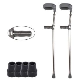 Portable Crutch Bracket Holder Prevents Crutches From Swinging Pedestrian Assisted Mobile Scooter Wheelchair Walker Household