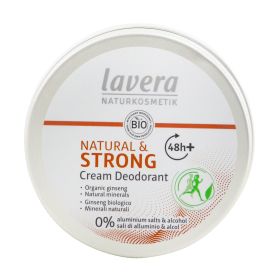 LAVERA - Natural & Strong Cream Deodorant- With Organic Ginseng 639137 50ml/1.7oz