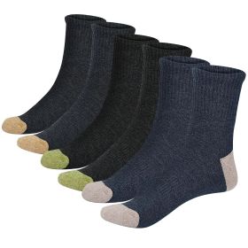 3 Pairs Men Socks Men's Ankle Socks Winter Spring Autumn Compression-Fit Sport Socks For Men 6.5-8.5(US)