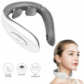 Electric Cervical Neck Pulse Massager Body Shoulder Muscle Relax Relieve Pain