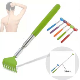 ED shop Expandable Stainless steel back scratcher massage portable pocket itching claw back scraping