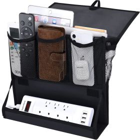 Storage Organizer bedside Bed Hanging Bag for Magazine Tablet Books Phone Remote Control bedside Hanging Pocket