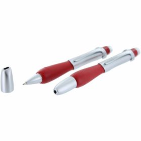 2-Pack Rotring Skynn Ergonomic Roller Ball Pens With Comfort Grip - Warm Red