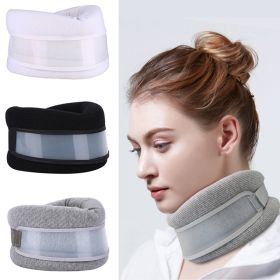Neck Stretcher Cervical Brace Traction Medical Devices Orthopedic Pillow Collar Pain Relief Orthopedic Pillow Device Tractor (Color: Black)