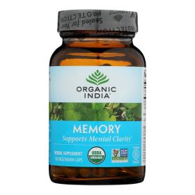 Organic India Memory Supplement, Mental Clarity - 1 Each - 90 VCAP (SKU: 1889245)