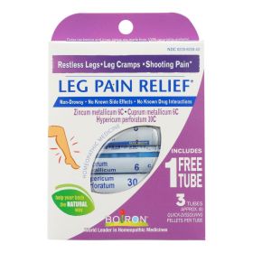 Boiron - Leg Pain Relief - 3 Tubes (SKU: 2314326)