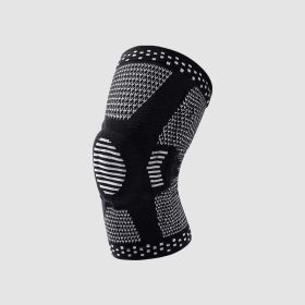 FitVille Wrap-up Knee Brace (Color: Black, size: L)