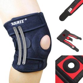 Joint Arthritis Pain Relief Elbow Pads Injury Recovery Sports Elbow Strap (Color: Black & Red)